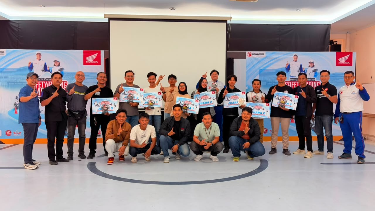 Honda Banten Kirim Safety Riding Advisor Terbaik ke Ajang Nasional